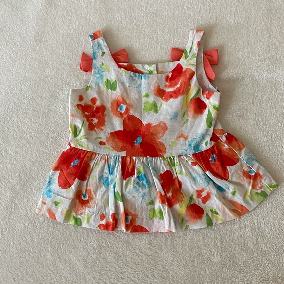 EUC Janie & Jack Floral Top & Pants size 18-24 mos - Picture 4 of 11